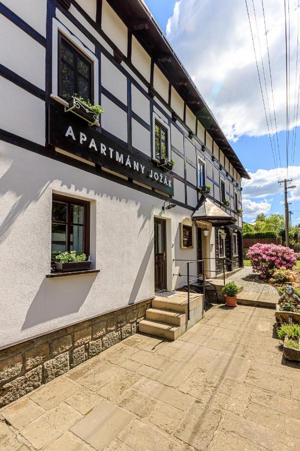 Apartmány Jožák Arnoltice u Decina Exterior foto